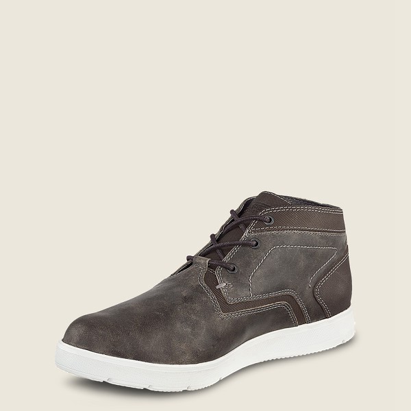 Red Wing Iş Botu Erkek - Zero-G Lite - Soft Toe Chukka - Koyu Gri - 60WHQPMKF